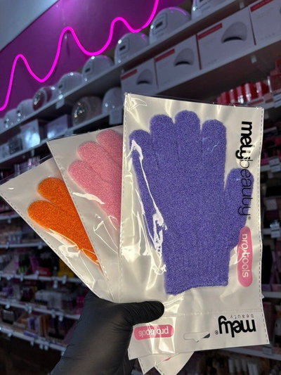GUANTES EXFOLIANTES MELY