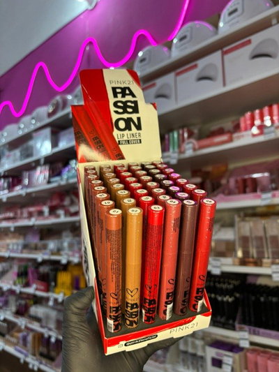 CAJA X 48 UNIDADES DELINEADOR DE LABIOS PINK 21