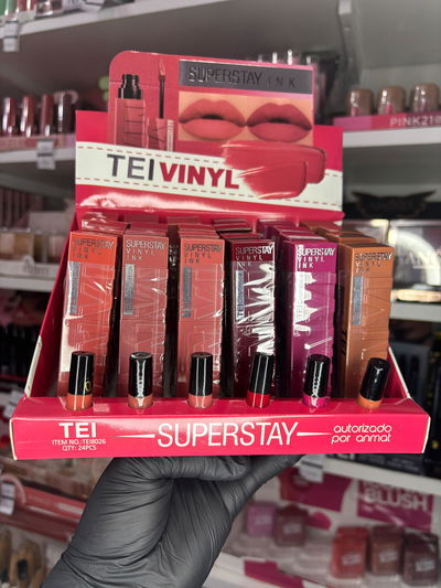 CAJA X24 UNI LABIAL MATTE VINYL TEI