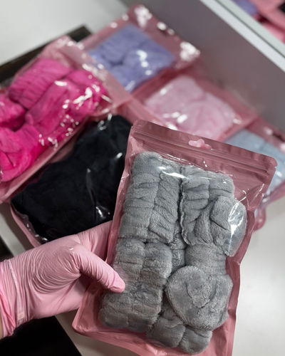 SET DE VINCHA + MUÑEQUERA  ( NUEVO INGRESO)