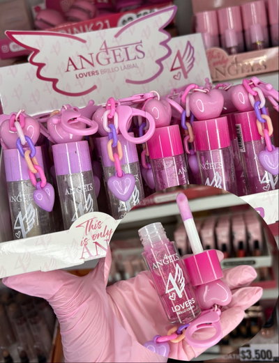 BRILLO LABIAL CORAZON 4 ANGELS