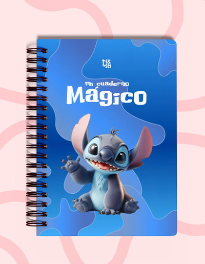 Cuaderno mágico Stitch/Angel