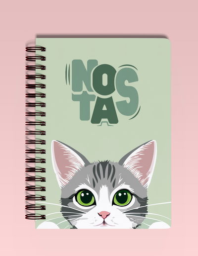 Cuaderno anotaciones Gatito