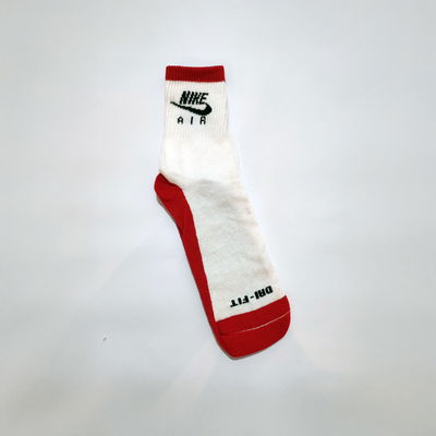 NIKE - AIR BLANCA CON ROJO/NEGRO