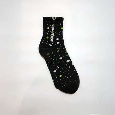 CONVERSE - NEGRA PUNTOS VERDES/BLANCOS