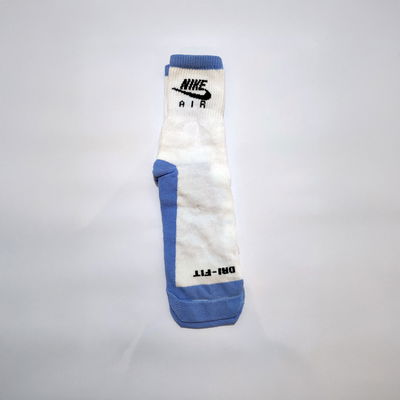 NIKE - AIR BLANCA CON CELESTE/NEGRO
