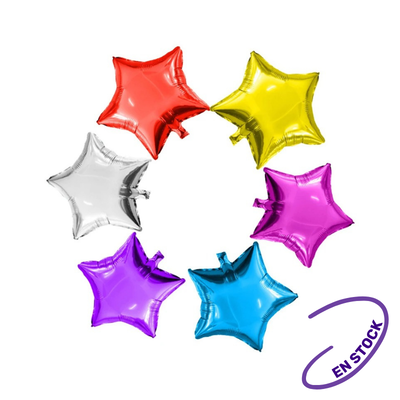 Globos Metalizados de Estrella 18 pulgadas X unidad