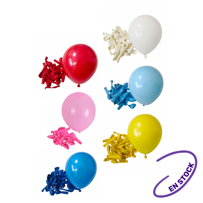 Globos Perlados de Látex 10 pulgadas 25 unidades