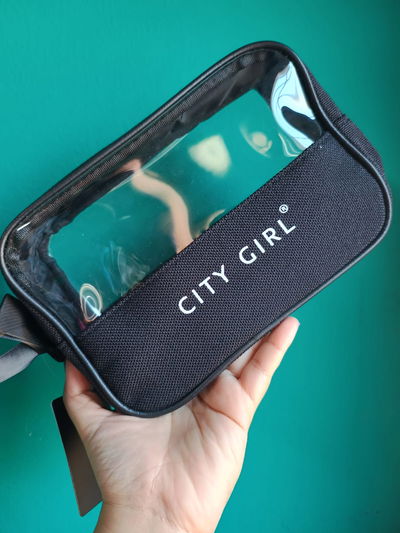 Portacosméticos City Girl negro 