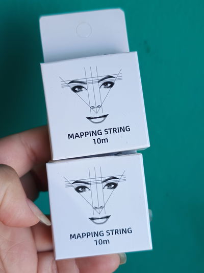 Hilo para dibujar cejas color blanco 