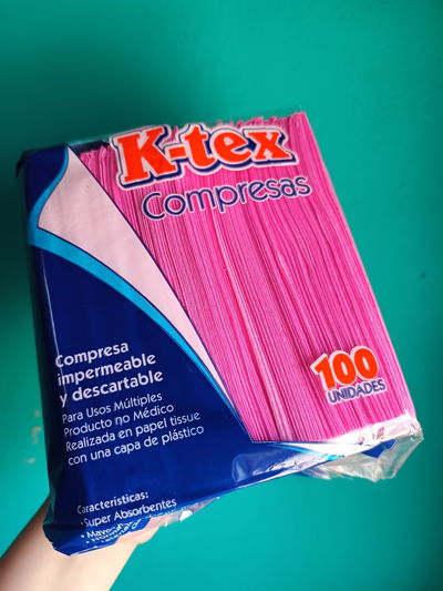 Compresas x 100u