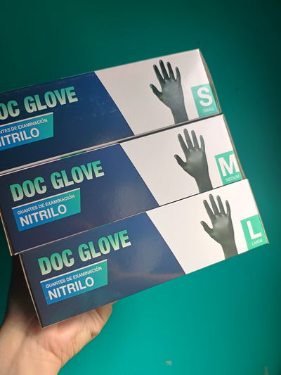 Guantes de Nitrilo Negro