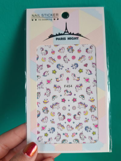 Sticker Unicornio F454