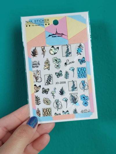 Sticker holográfico 
