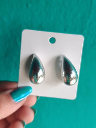 Aros Gota Mediana con textura