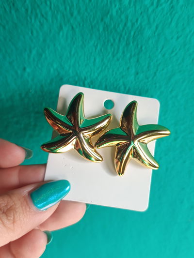 Estrella de Mar Dorada Grande