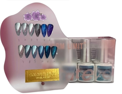 Cat eye / Ojo de Gato Ice blue