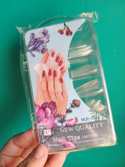 Uñas postizas Coffin