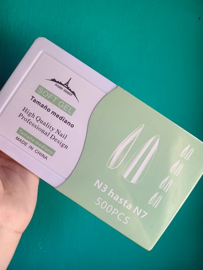 Tips Stilletos Medianos París Night N° 3 al 7 X500u