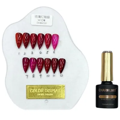 Esmalte Glaze red Cat eye - ojo de gato 