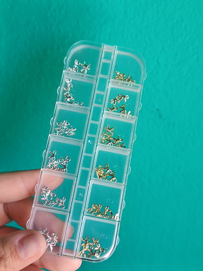 Mini moñitos Plateados y Dorados (BC1239)