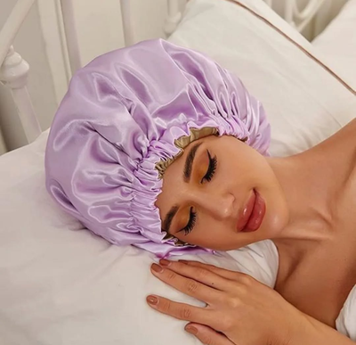 Cofia Seda para dormír Dorada