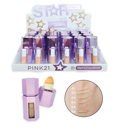 Base de maquillaje Foundation Pink 21