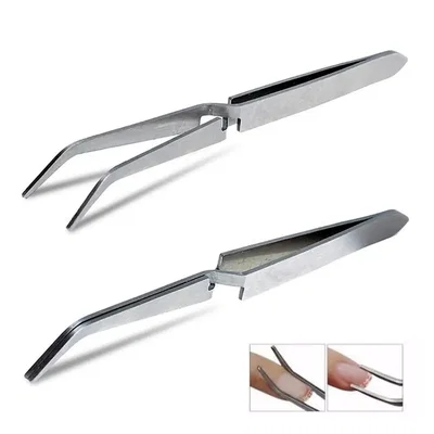 PINZA CURVA C Para uñas esculpidas NAVI