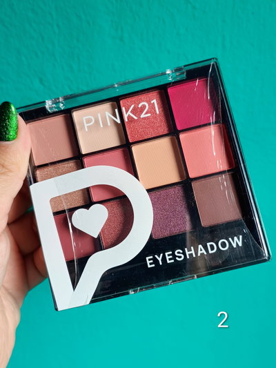 Paleta de Sombra Eyeshadow Pink 21 