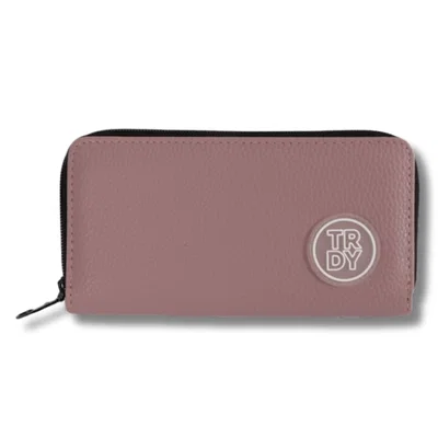 Billetera Trendy Larga/ Simple color visón (107C)