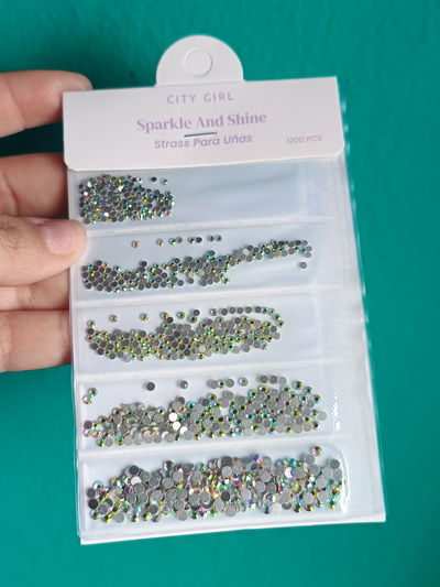 Strass city girl tornasolado 