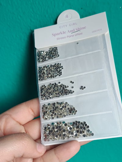 Strass City Girl Plateado 