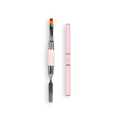 Pincel poligel con espátula Mely 