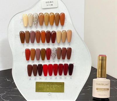 Esmalte Charm Límit Brown Gel 