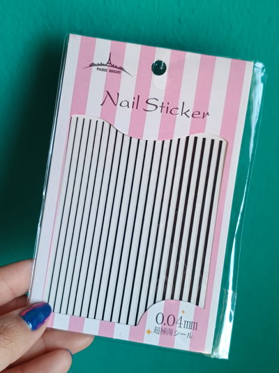 Sticker Línea Negra