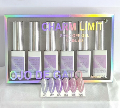 Cat eye / Ojo de gato Aurora Shattered Charm Límit 5ml