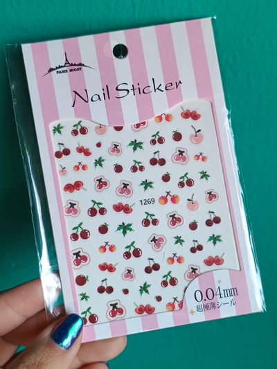 Sticker Cerezas Animadas (1269)