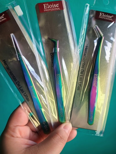 Pinzas Eloise para pestañas Tornadoladas