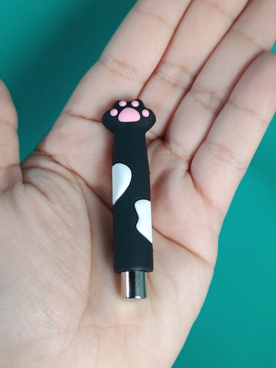 Imán para ojo de gato forma de patita gato