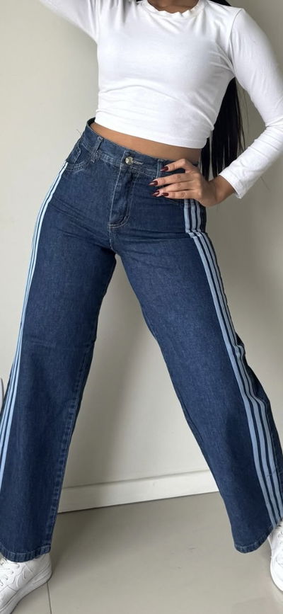 Wide leg Blue 