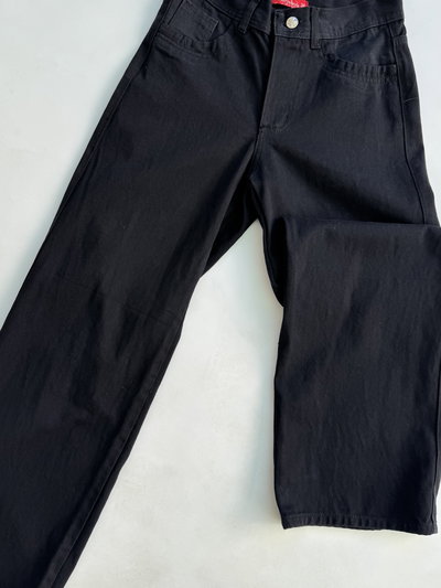 Wide leg Black 