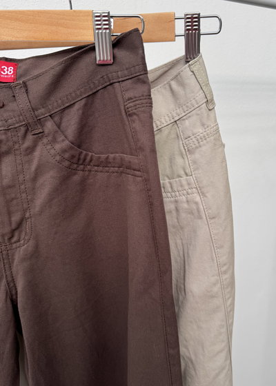 Wide leg Beige 