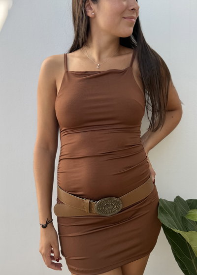 Vestido Musa (Chocolate)