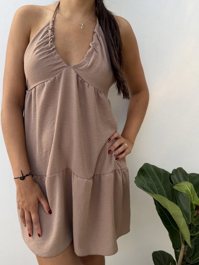 Vestido Amparo (Beige)