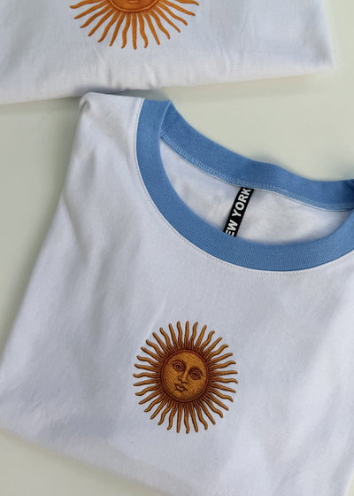 Remera Sol Mayo (Blanco)