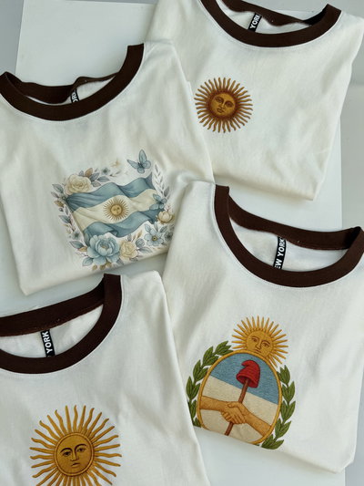 Remeras Patria (Crema)
