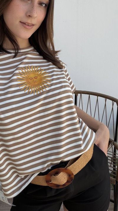 Remera Sol Lineal 
