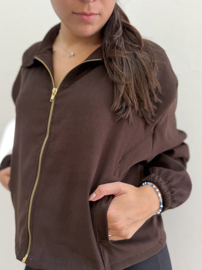 Campera Alocasia (Marrón)