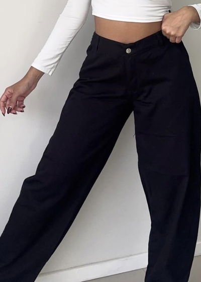 Wide leg Black 