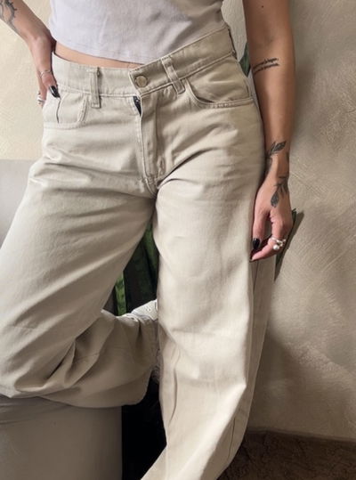 Wide leg Beige 